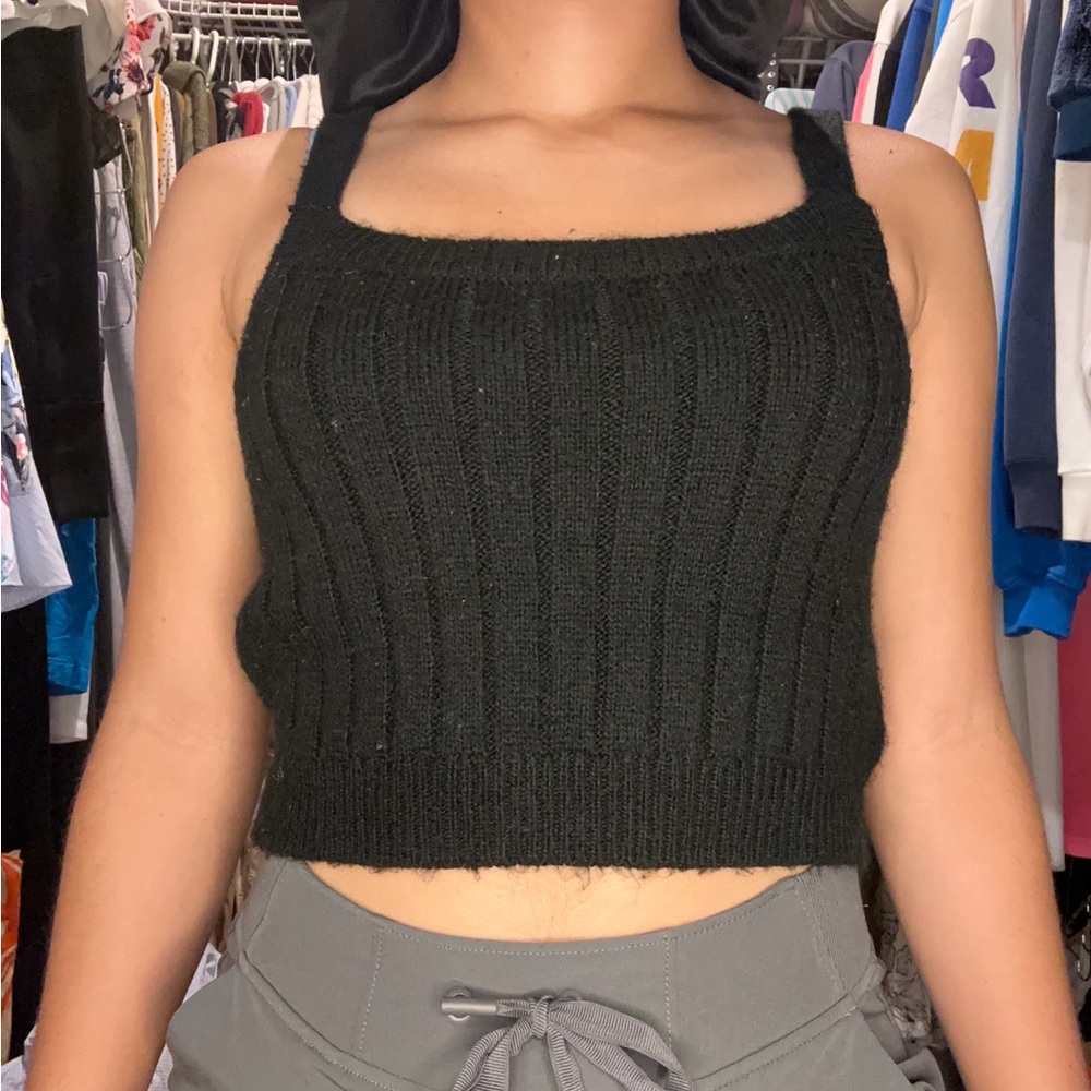Black Wild Fable Knit Tank Size S